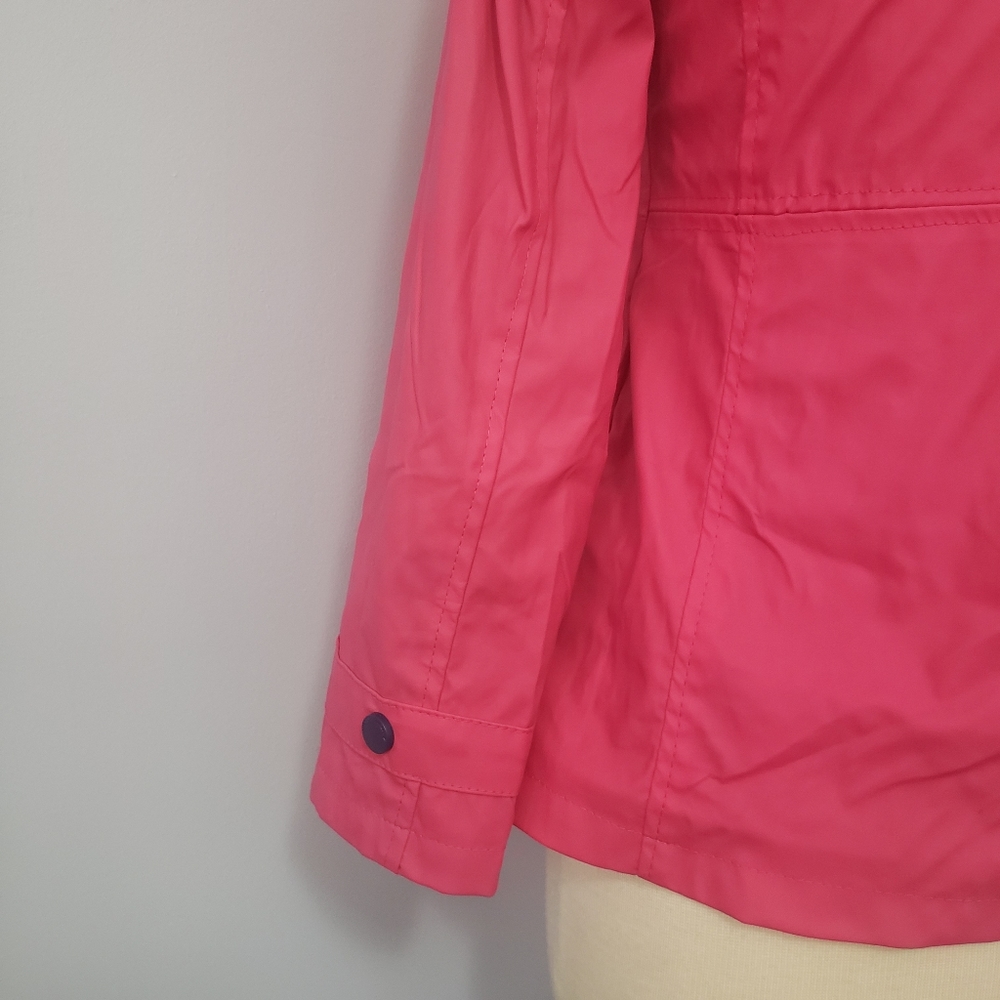 Girl's hot pink rain jacket Urban Republic Size L - Picture 7 of 12